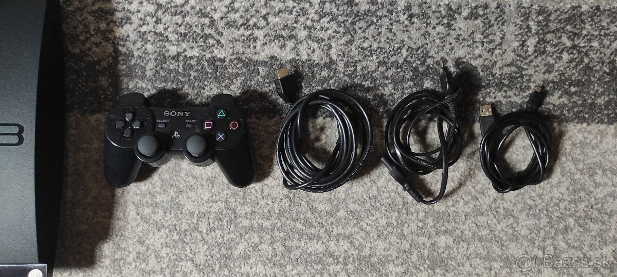 Playstation 3 slim 320gb+hry - 2