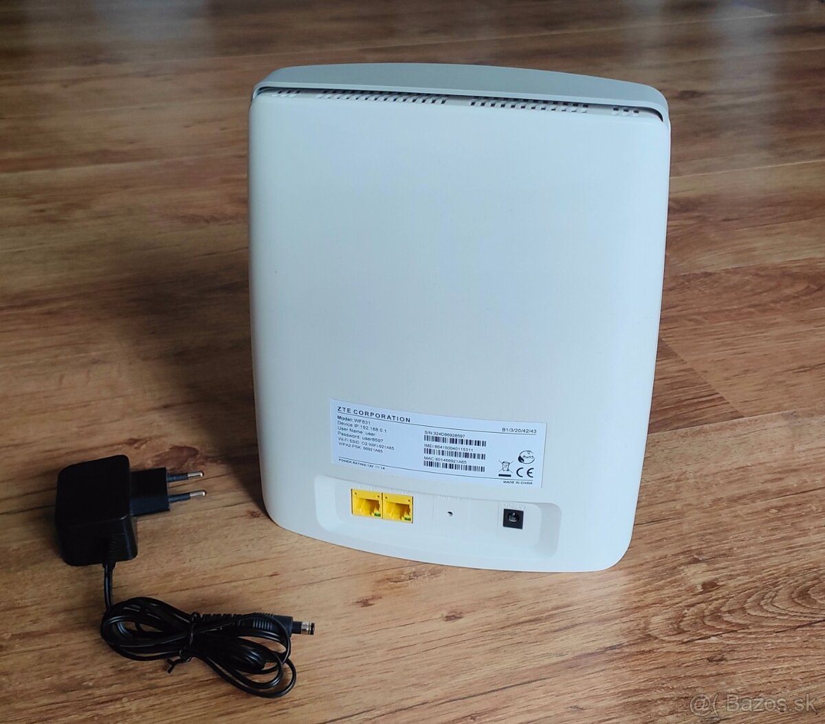 LTE 4G router o2 ZTE WF831 na SIM kartu - 2
