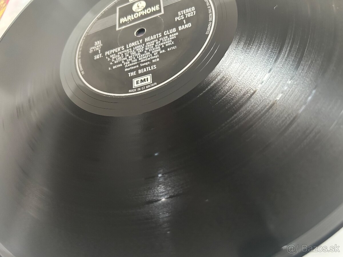 UK VYDANIE 1980 Beatles -SGT PEPPER - 2