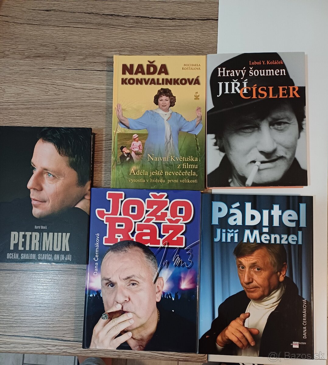 Knihy Ráž, Menzel, Cízler, Konvalinková - 2