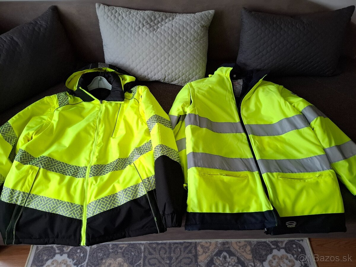 Pracovné reflexné kabáty - 2