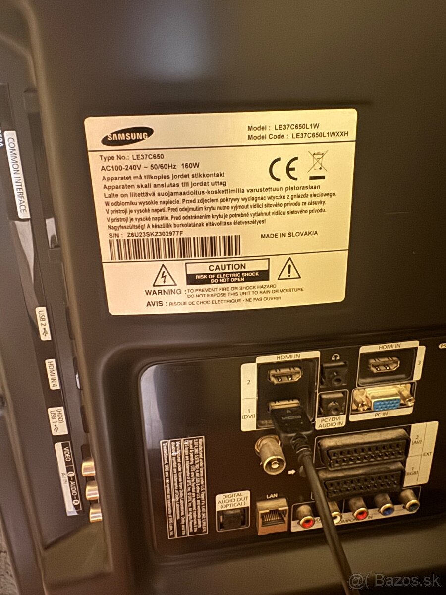 Televízor Samsung LE37C650 - 2