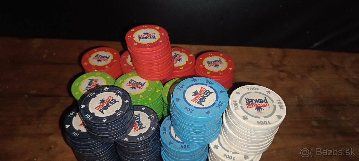 Predám keramické žetòny na poker alebo iné casino hry - 2