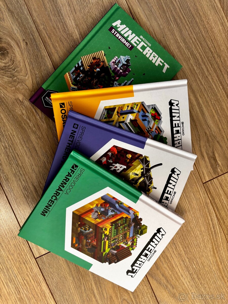 Minecraft knihy/príručky - 2