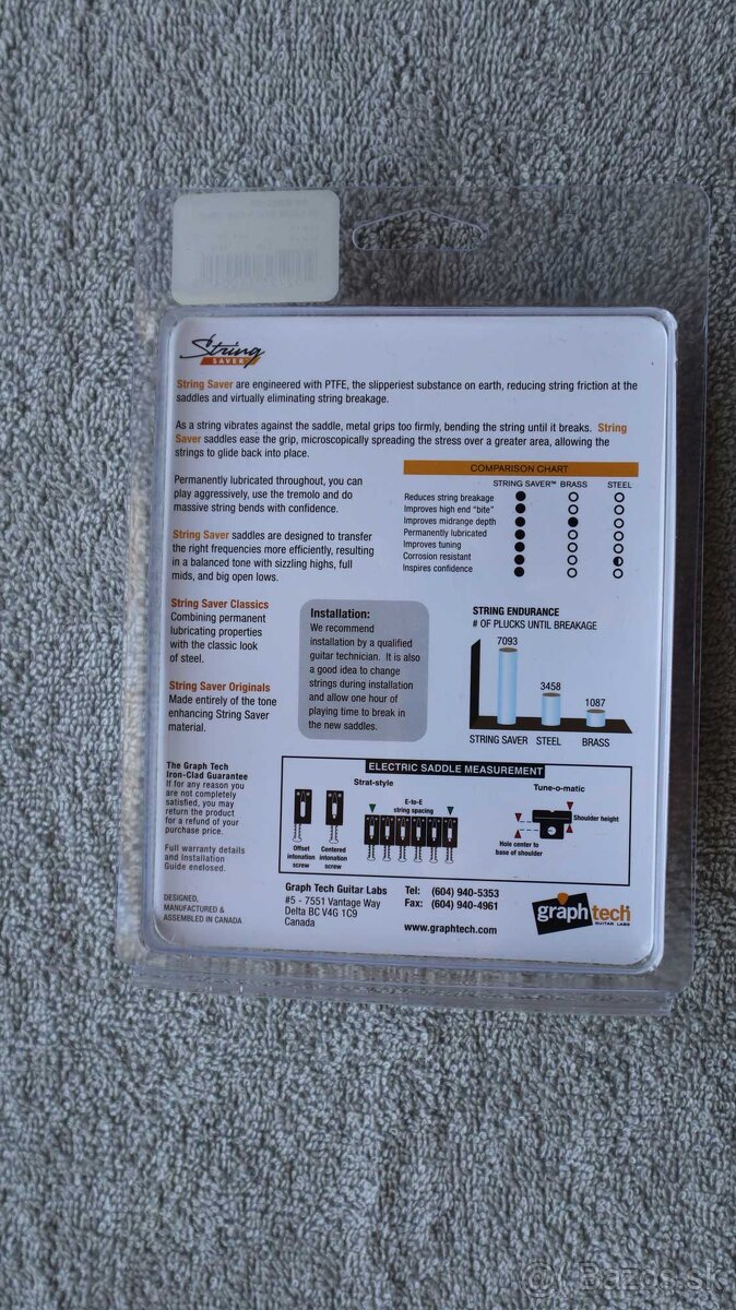 Graph Tech String Saver PS-8001-00 - 2