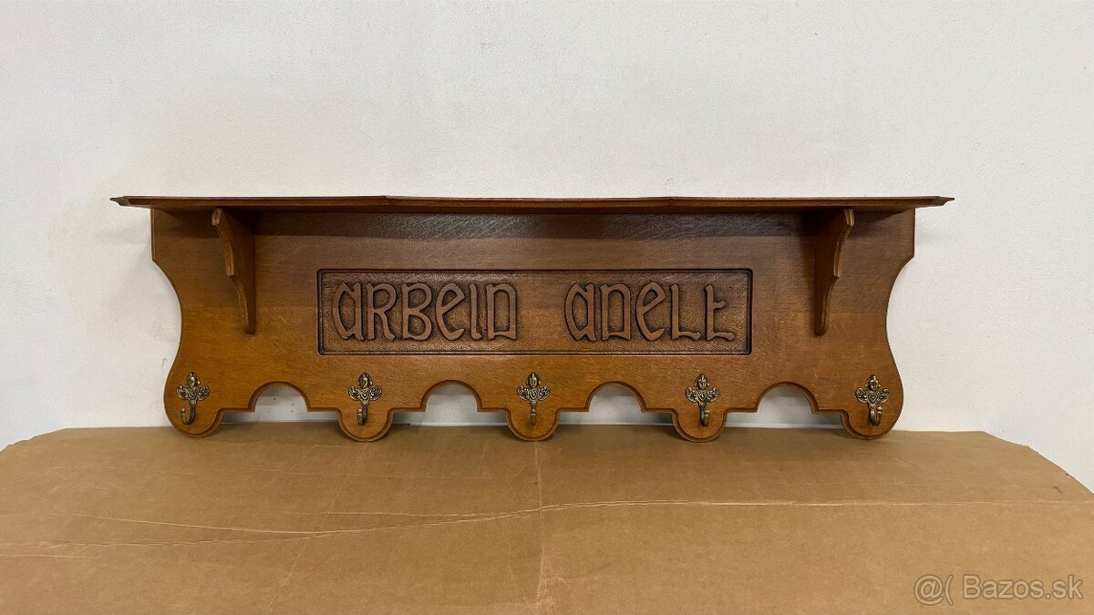 Starožitný rustikální věšák - 2