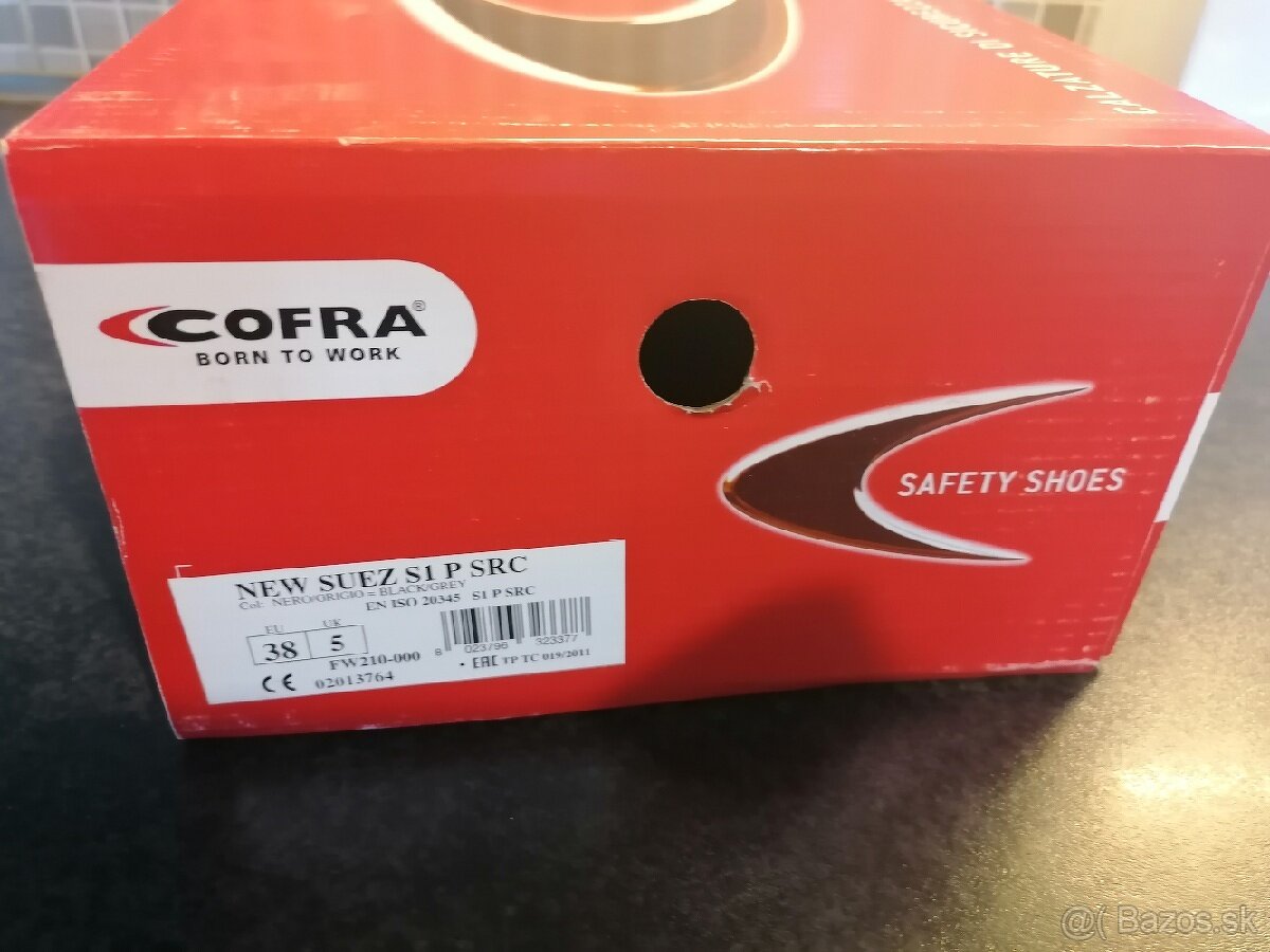 Nová pracovná bezpečnostná obuv Cofra New Suez - 2