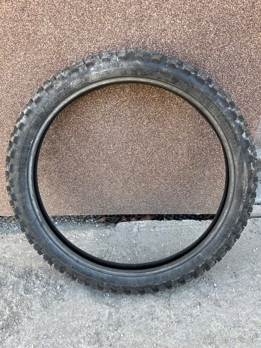 Predný plášť Bridgestone gritty-ed663 90/90-21 - 2
