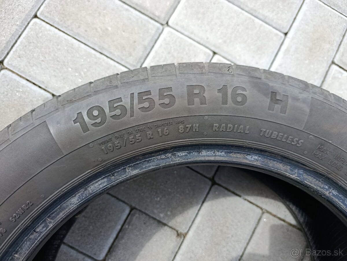 Letné pneumatiky 195/55 R16 - 2