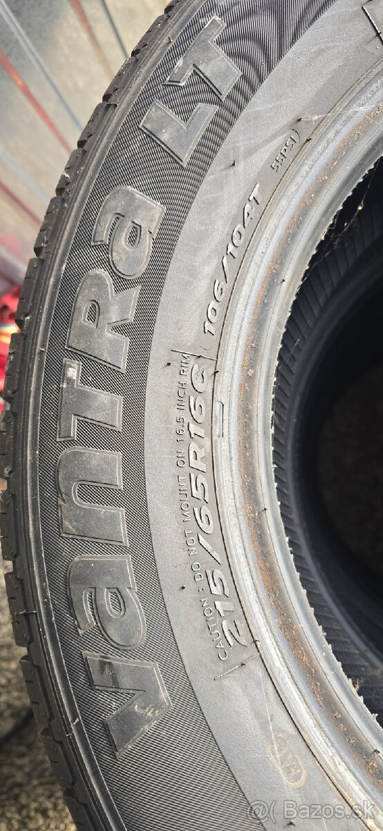 Letné -celoročné pneu 215/65 R16C - 2