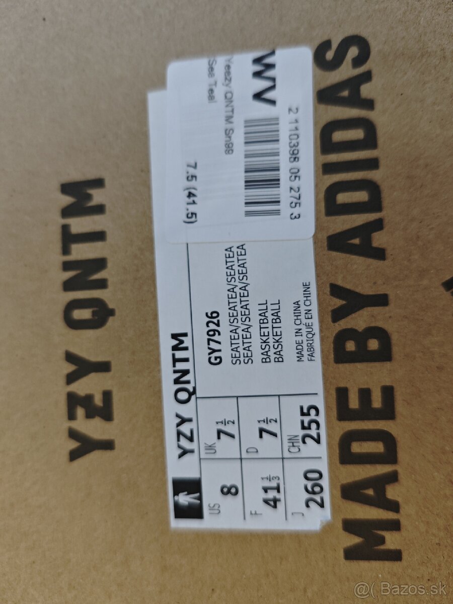 Adidas tenisky botasky Yeezy Yeezy Quantum "Sea Teal" - 2