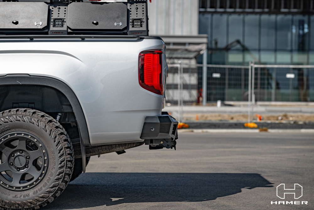 Zadný pevnostný nárazník HAMER na VW Amarok 2023
