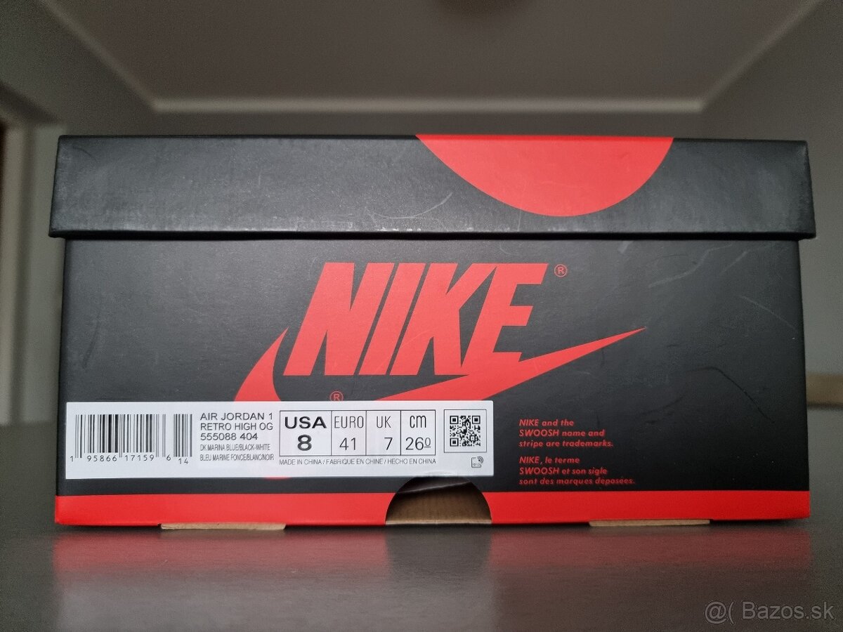 Nike Air Jordan 1 Retro High Dark Marina Blue - 2