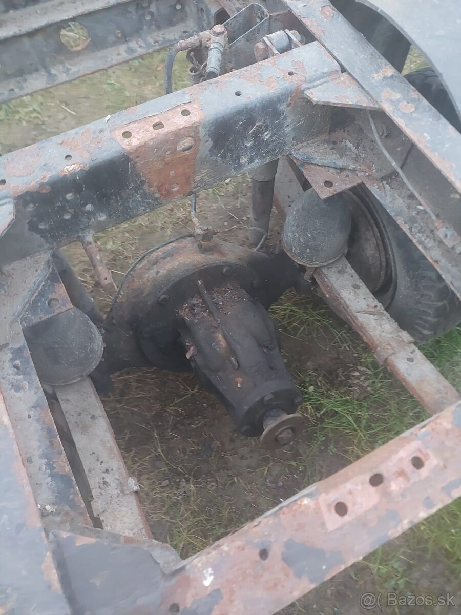 Zadná náprava multicar bez uzávierky - 2