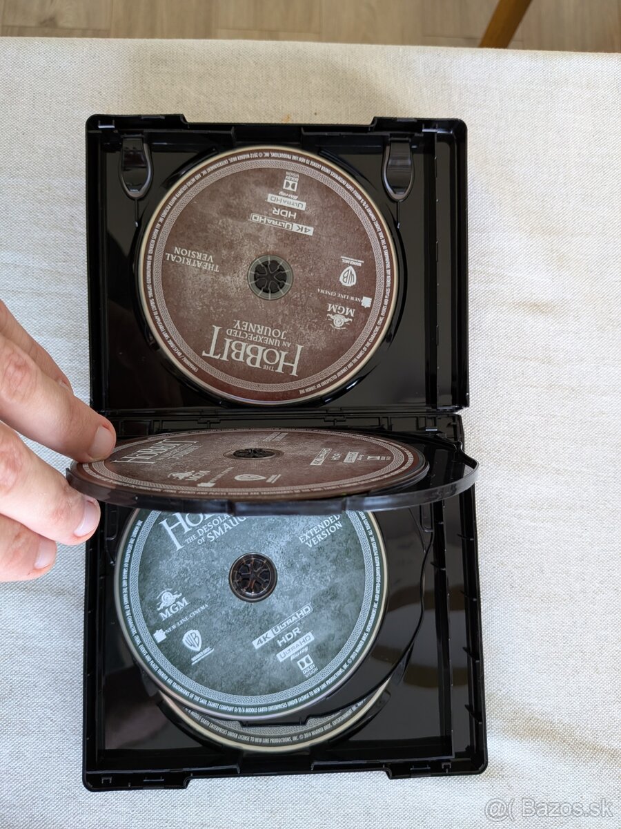 Hobbit trilógia 4K UHD BD - 2