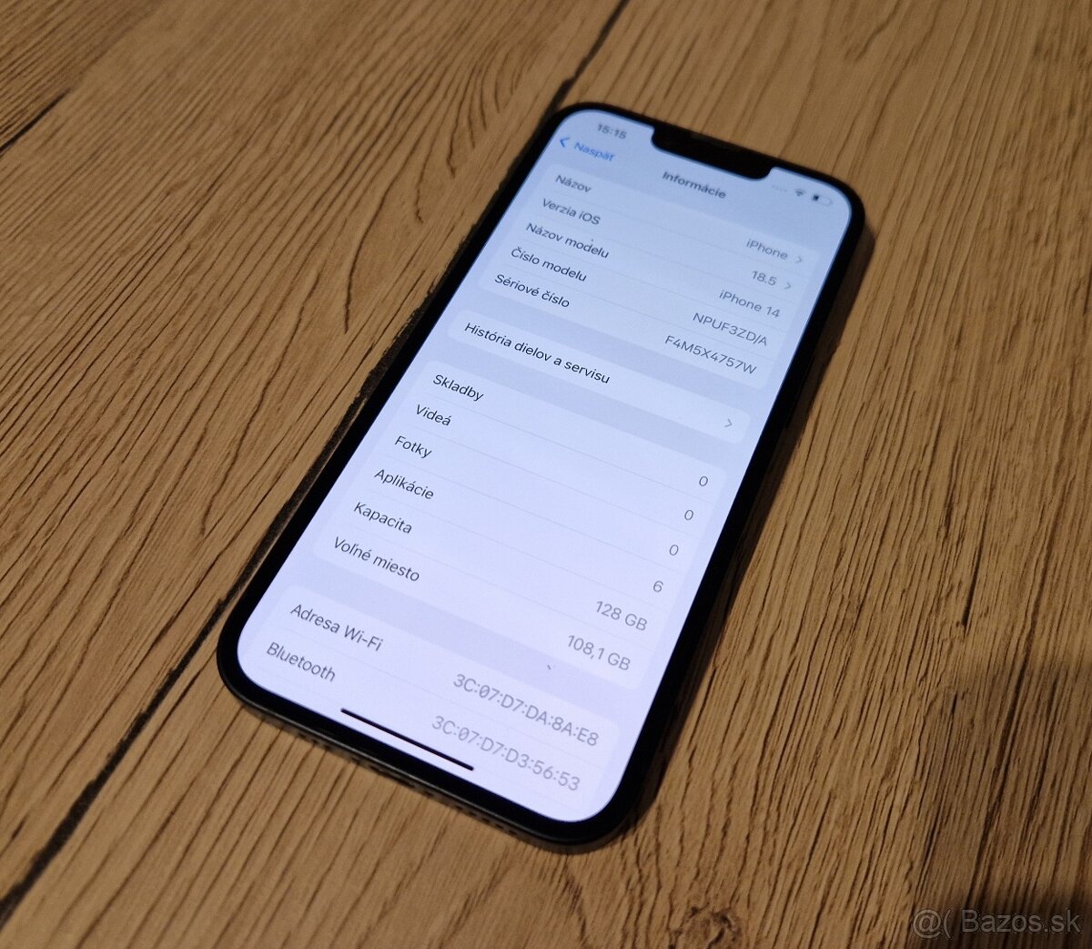 iPhone 14 128gb zachovalý stav, čierny - 2