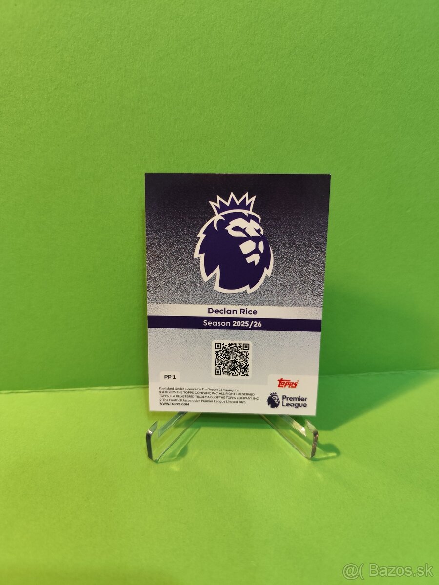 Topps Premier League 2025/26 PP 1 Declan Rice Premier Pull - 2