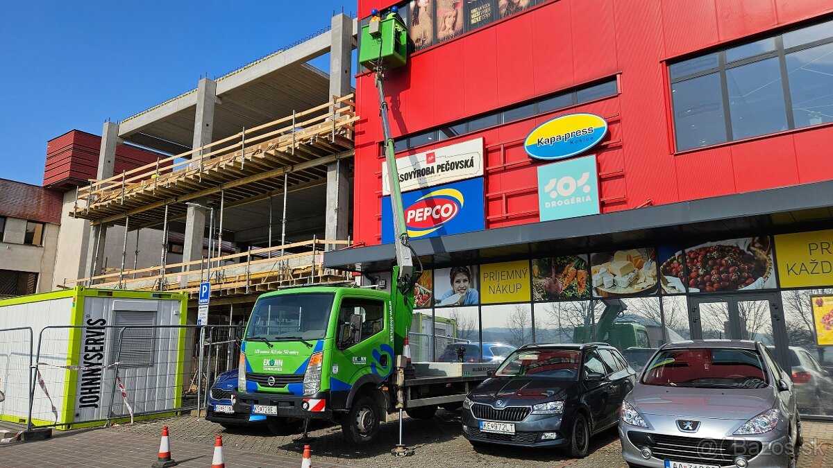 Prenájom - pracovná plošina Košice - 2