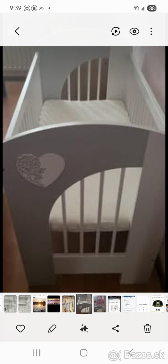 Značkova detska postielka - 2