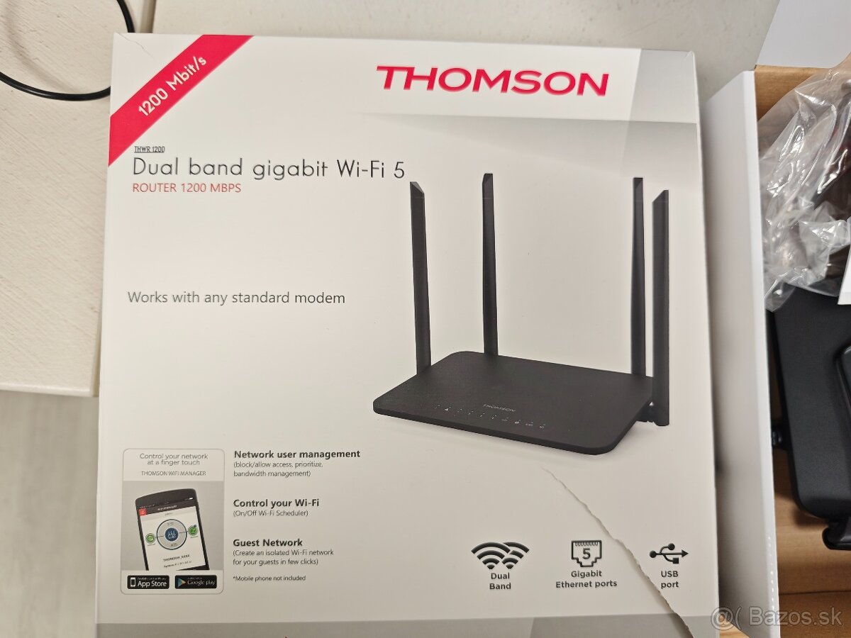 Wifi router Thomson THWR1200 - 2