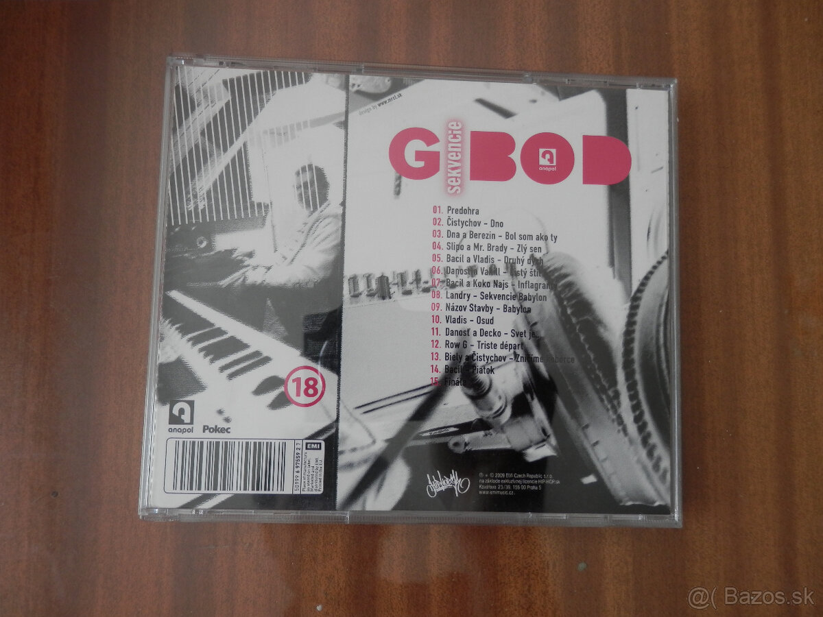 G BOD - Sekvencie (SK CZ Rap, Hip-hop) - 2
