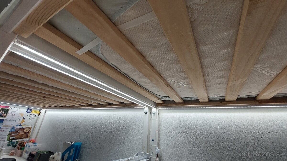 Vyvýšená detská posteľ Aria 90x200 - 2