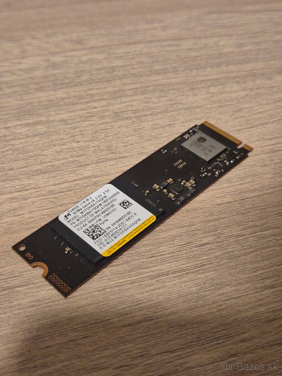 Micron 2400 1TB NVMe SSD M.2 2230 - TOP STAV - 2