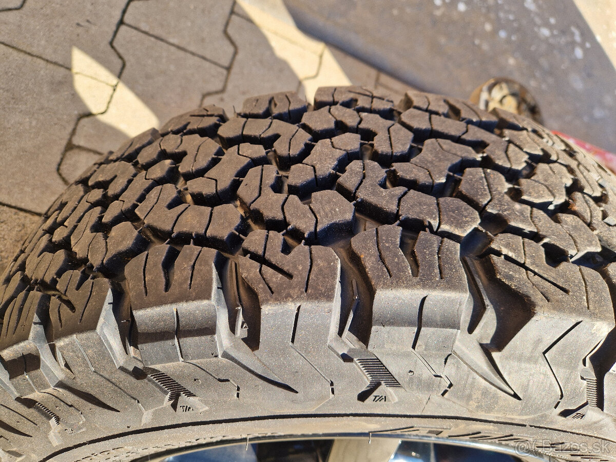 AL disky ford 5x160 r15, pneu All-terrain 215/75 r15