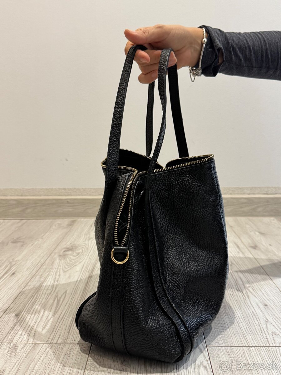 Talianska kožená kabelka - 2