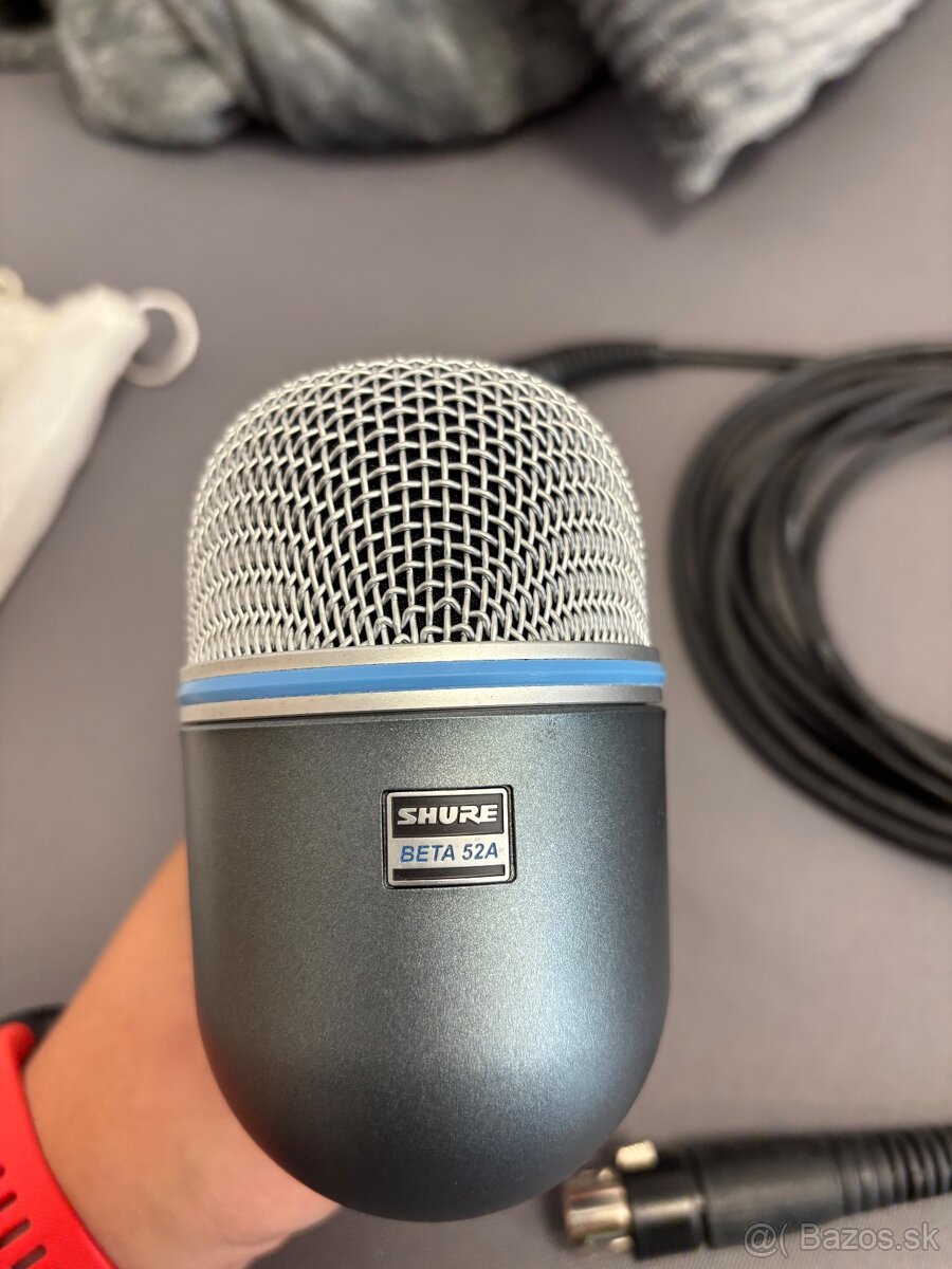 Shure BETA 52A Mikrofón pre basový bubon - 2