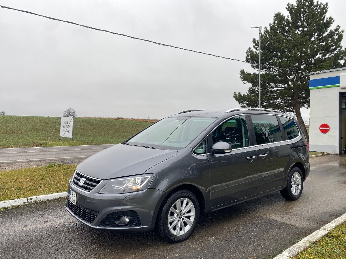Seat Alhambra 2.0 TDI DSG, facelift, 7-miestne - 2
