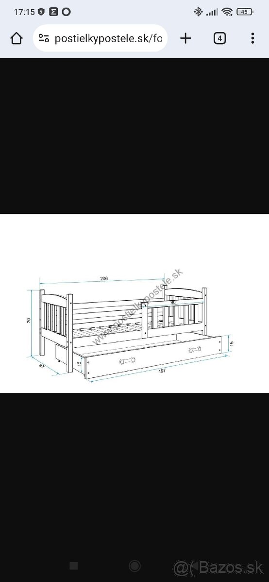 Predám novú nerozbalenu posteľ - 2