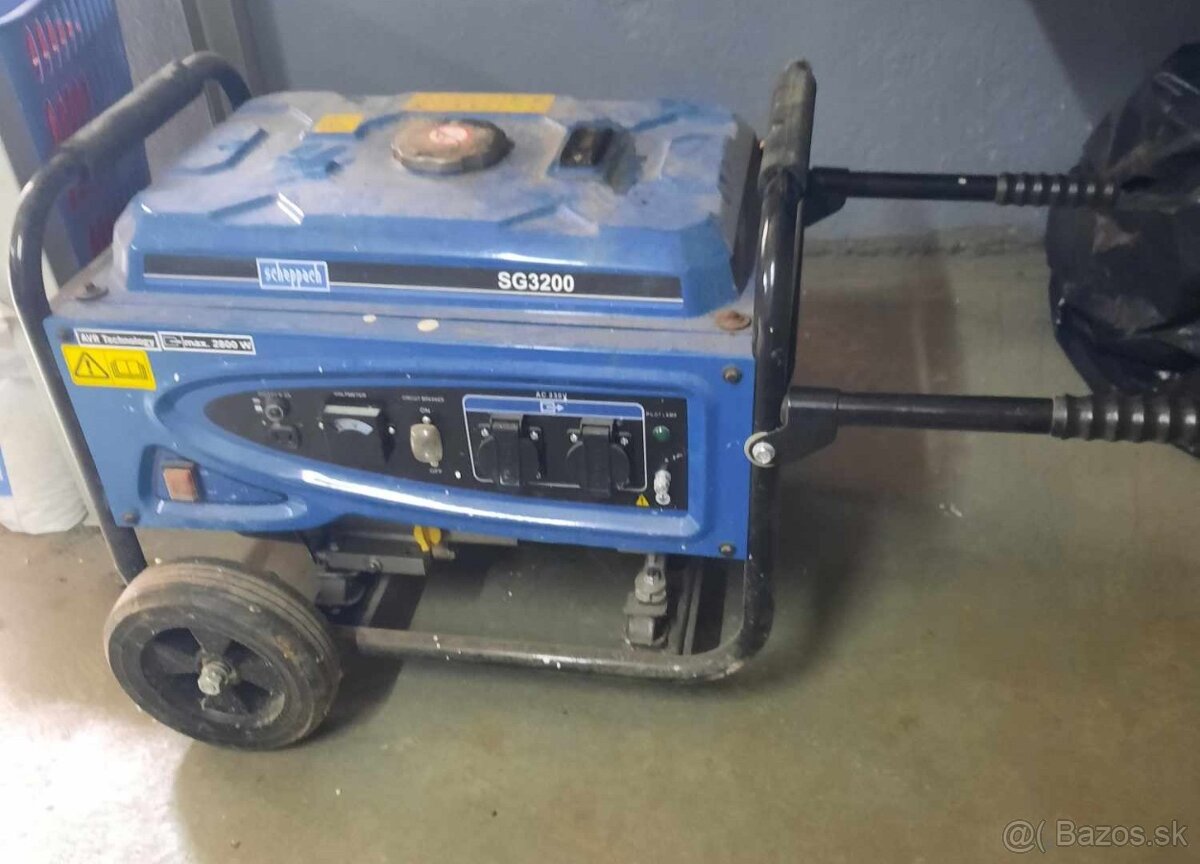 predám Elektrocentrálu Scheppach SG3200 - 2