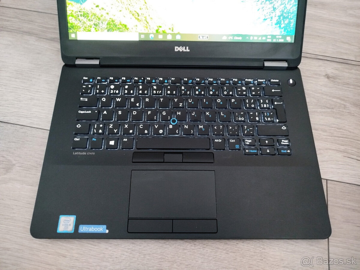 notebook Dell Latitude 7470 - Core i5-6300u, 8GB, SSD, W10 - 2
