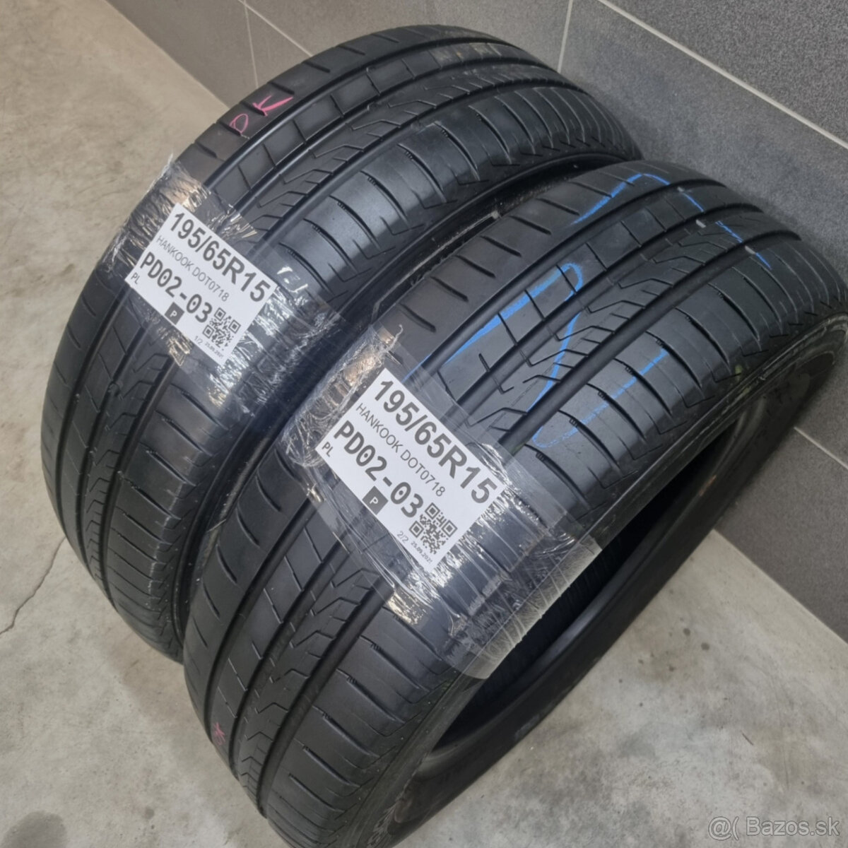 Letné pneumatiky 195/65 R15 HANKOOK - 2