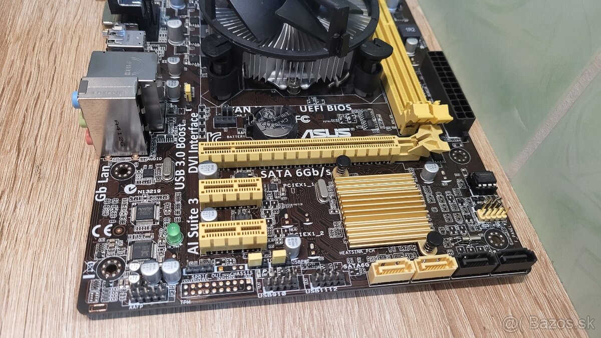 doska Asus H81M-E + i3-4150, socket 1150 - 2