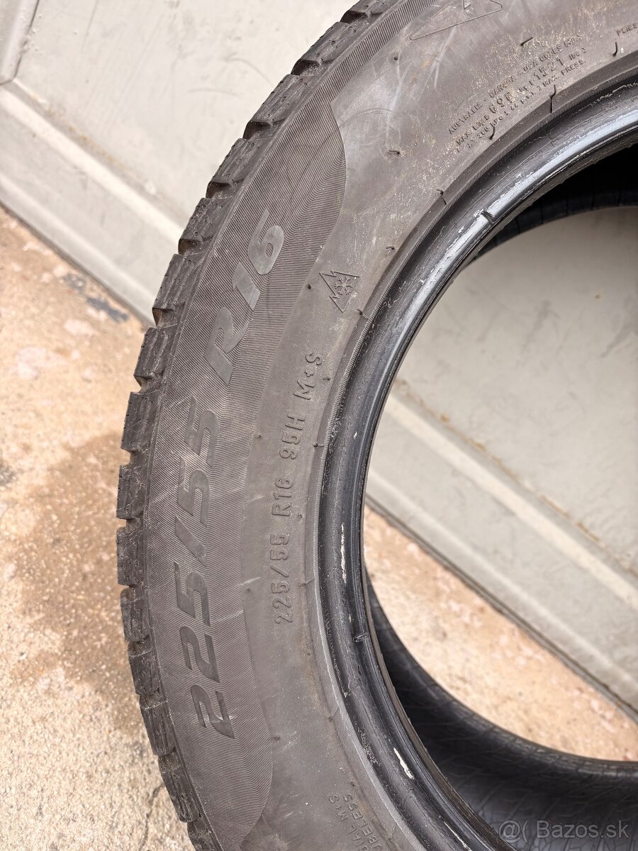 Pneumatiky 2x pirelli 225/55 R16 95H - 2