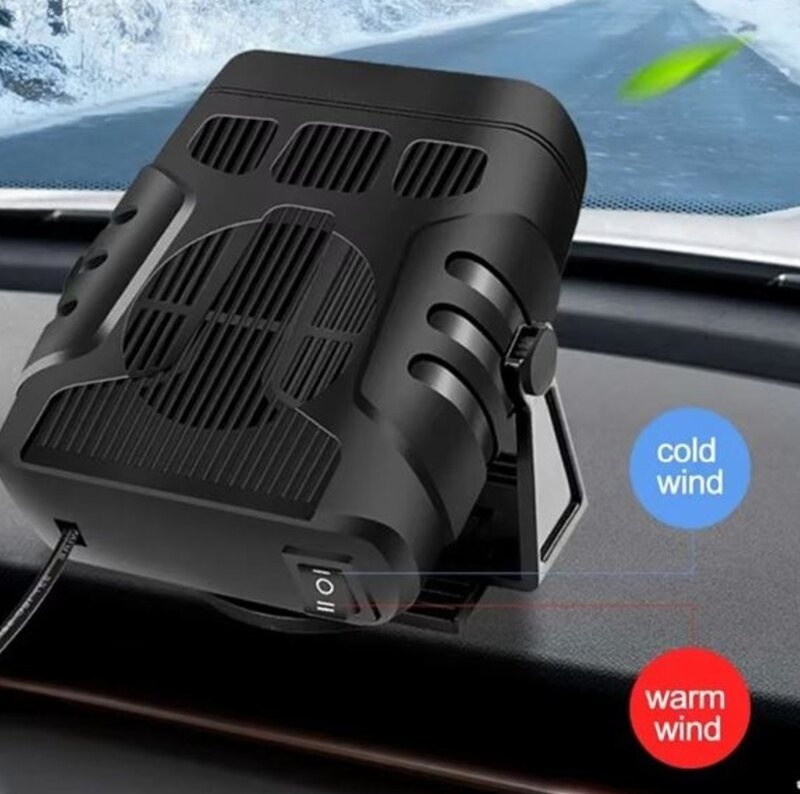 Nový multifunkčný ohrievač, fukár a klíma do auta - 2