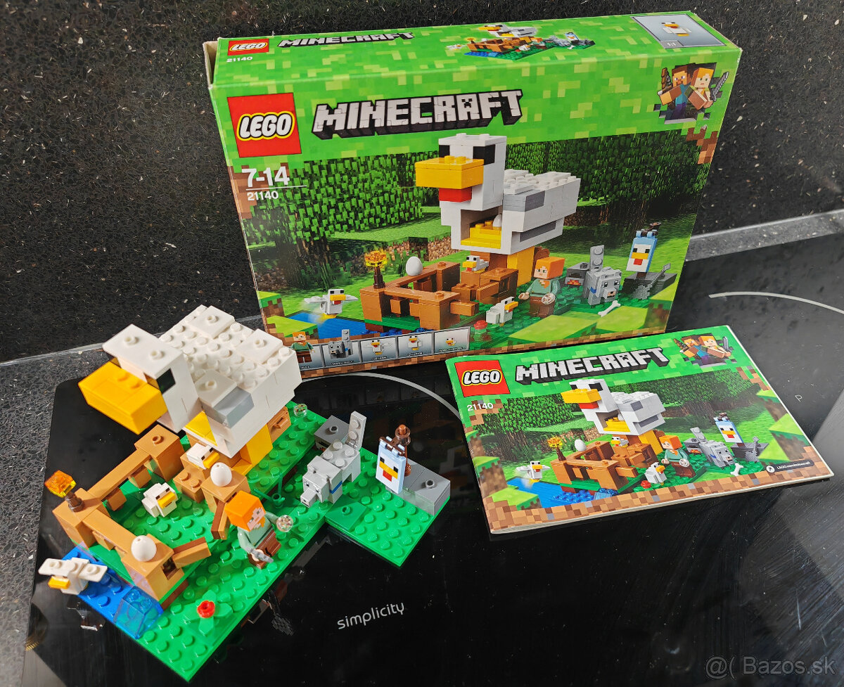 Predám Lego Minecraft 21140 - 2
