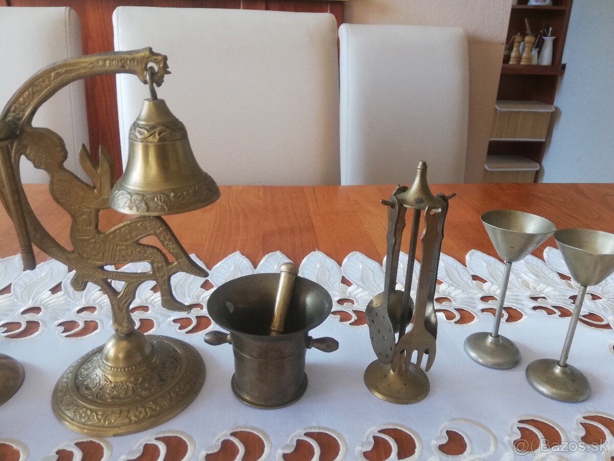 Mosadzné dekorácie - 2