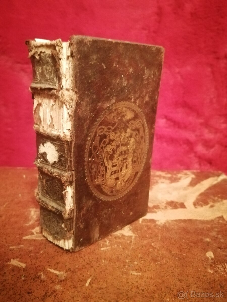 Absolútna Rarita z zamockej knižnice Sinopsis z r. 1645 - 2