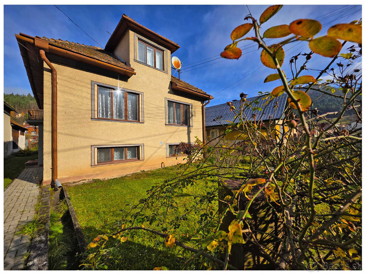 DOHODA / MUROVANÝ RODINNÝ DOM / BRUSNO / POZEMOK 808 m2 - 2