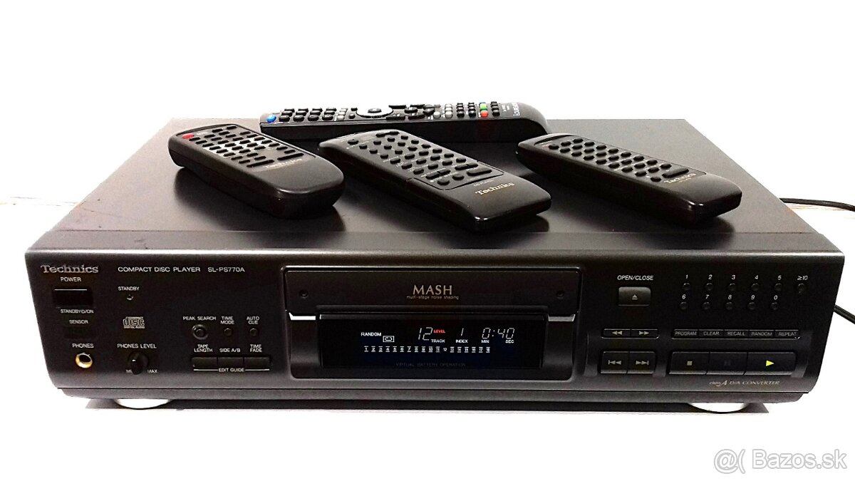 ClassA = CD prehravac TECHNICS SL-PS770 vyroba Germany, AC23 - 2