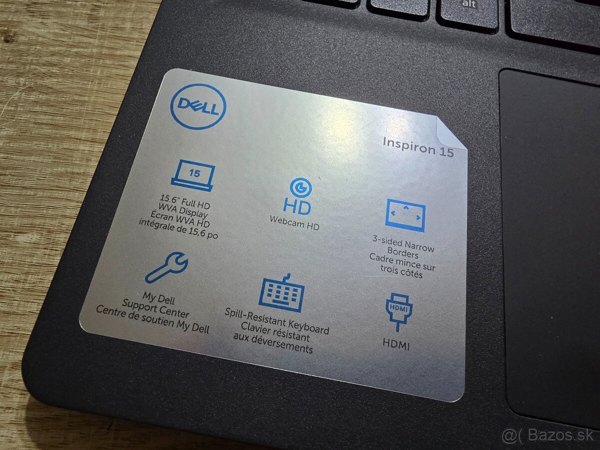 Dell Inspiron 3520 s 512gb ssd diskom 16gb ram a intel core - 2