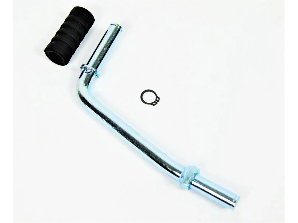 Koleno výfuku STELLA 134 české chromované - 2