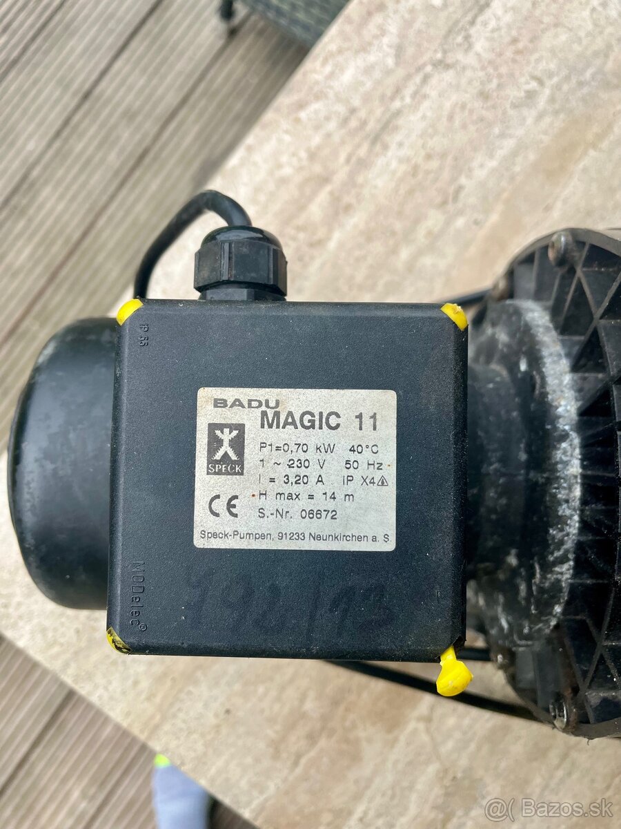 Bazénové čerpadlo BADU MAGIC 11~0,70kW - 2