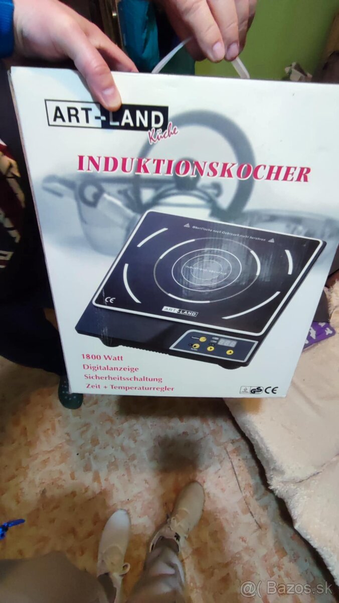 Varná doska jedno platnička - 2