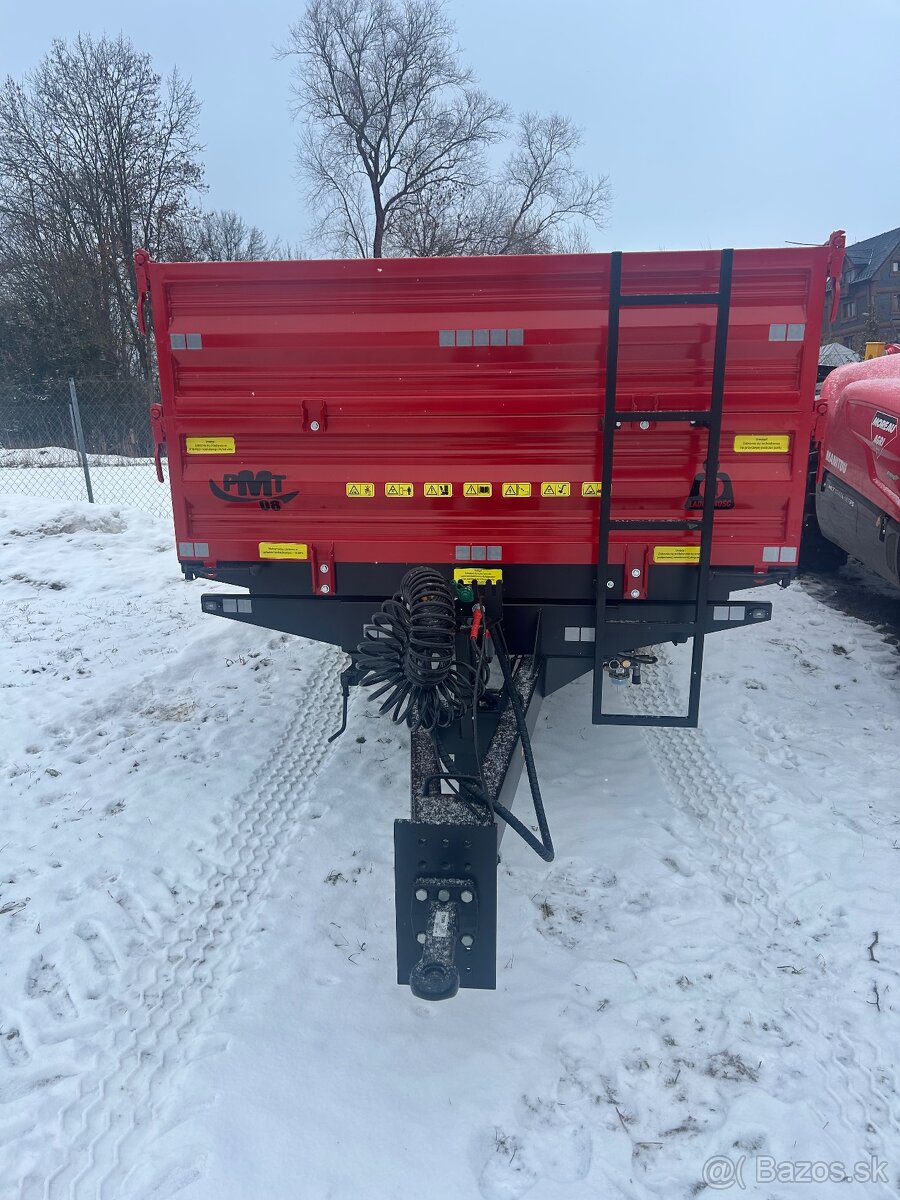 Vlečka príves za traktor 8t - 2