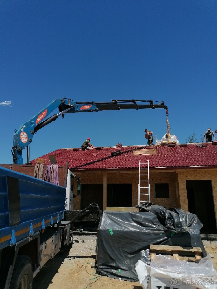 Nákladná doprava Hydraulická ruka + Sklápač - 2