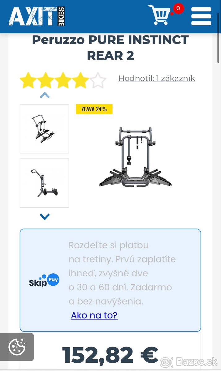 Nosič bicyklov Peruzzo PURE INSTINCT REAR 2 - 2